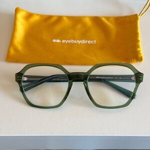 Green Bluelight Glasses by EyeBuyDirect